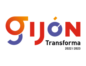 Logo Gijón Transforma 2022 - 2023